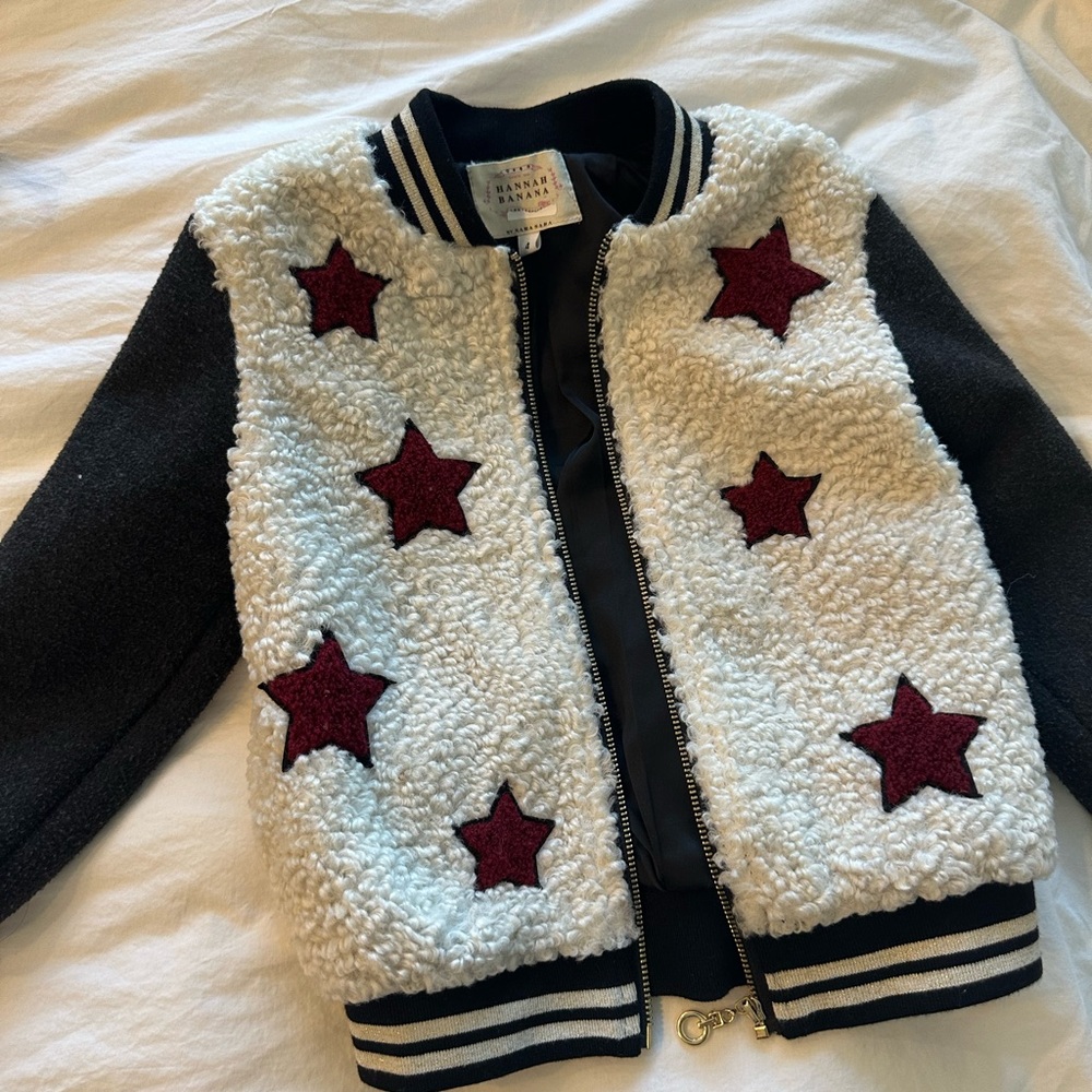 Hannah Banana Shearling Jacket